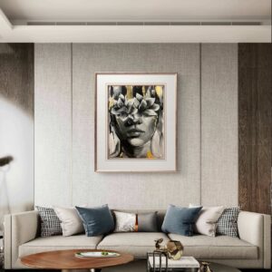 KWITNĄCE SPOJRZENIE 60x80cm