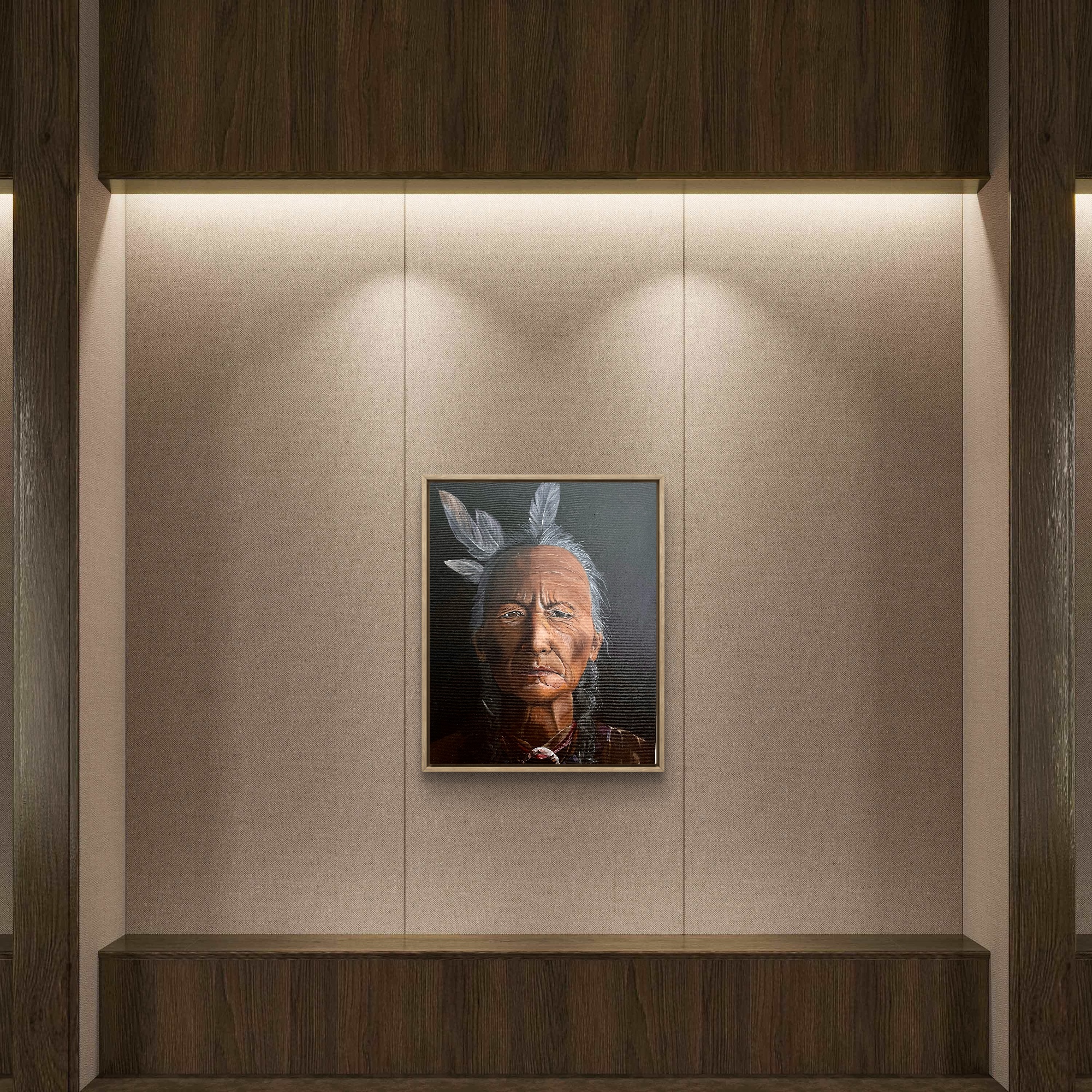 Indianin 40x50cm - obrazek 2