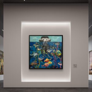 PODWODNY SEN 90x90cm