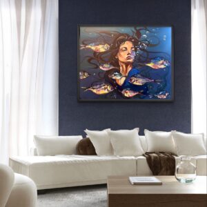 ODDECH OCEANU 80x100cm