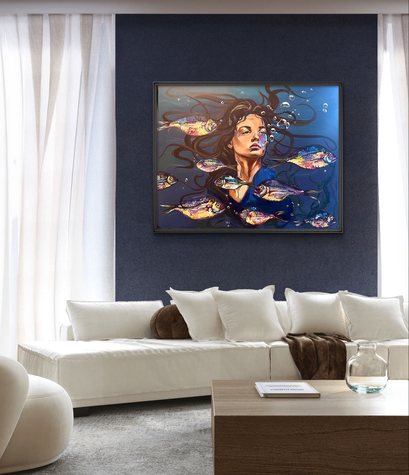 ODDECH OCEANU 80x100cm