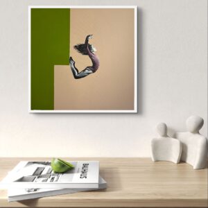 ZAWIESZENIE W PRZESTRZENI 80x80cm