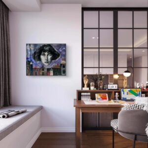 SENNE MIASTECZKO 40x50CM