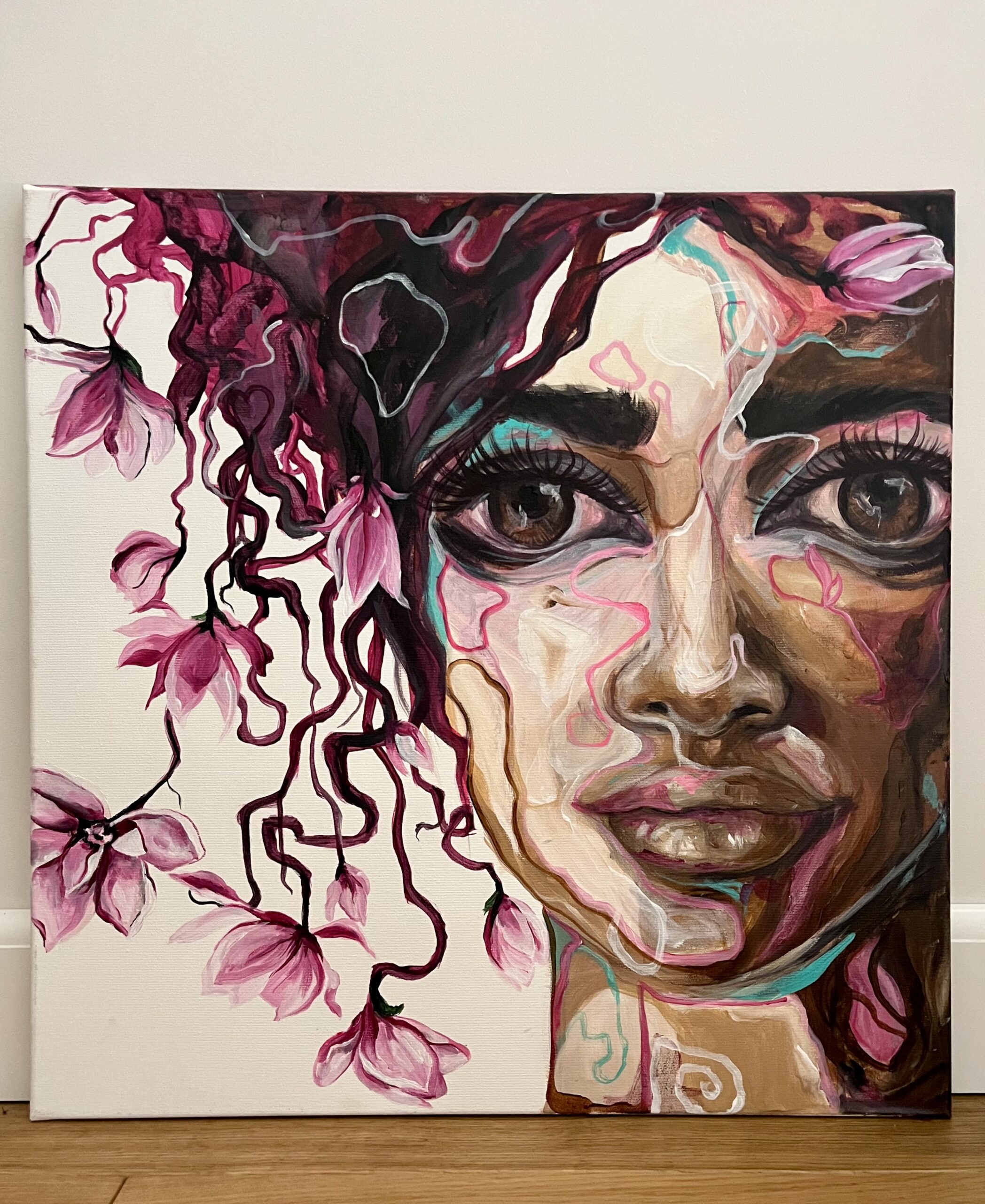 KWIAT DUSZY 50x60cm - obrazek 2