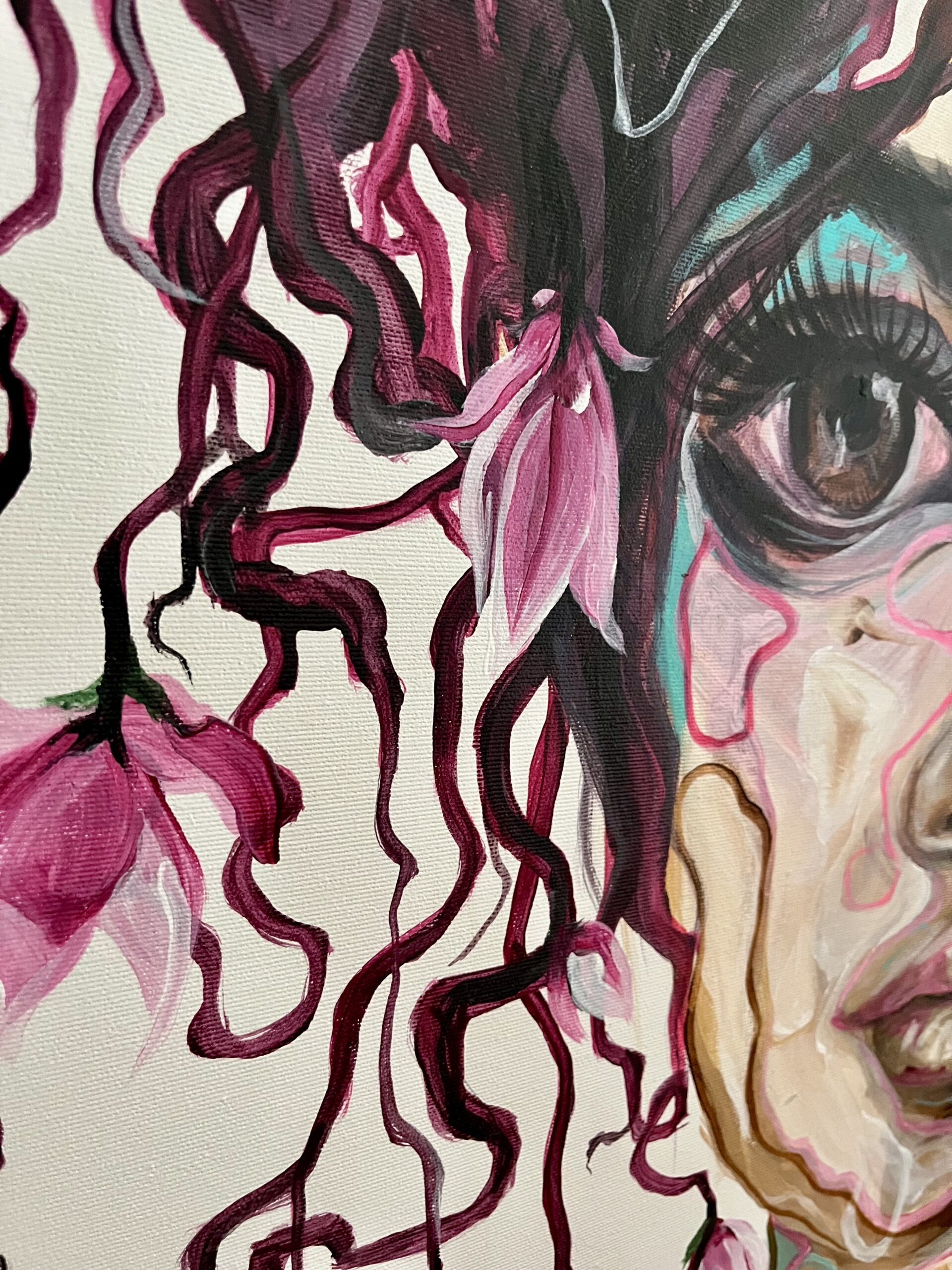 KWIAT DUSZY 50x60cm - obrazek 3