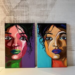 Dwie strony ciszy 20x30cm