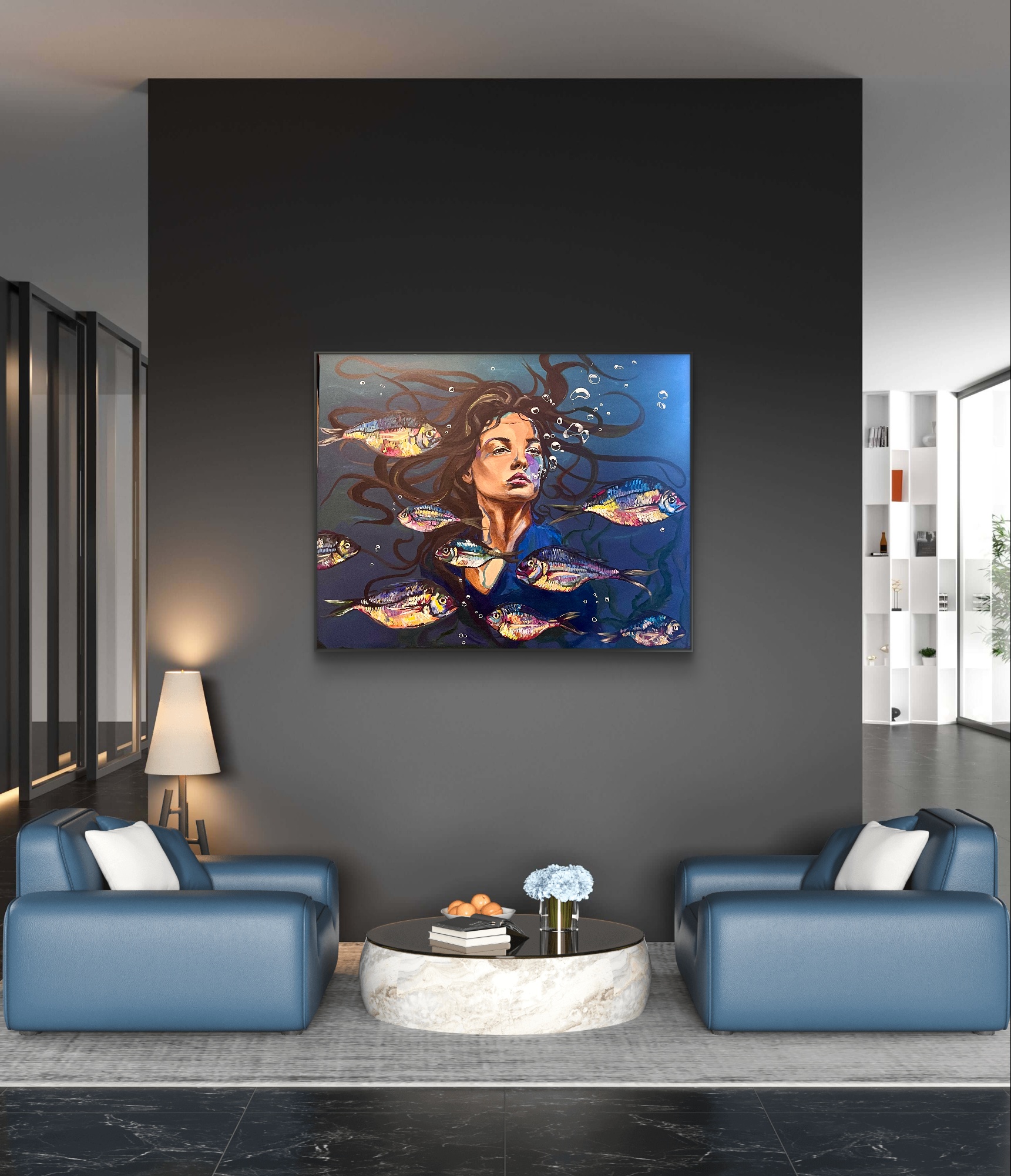 ODDECH OCEANU 80x100cm - obrazek 2