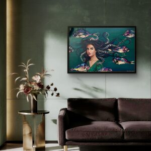 Cisza głębin 60x90cm